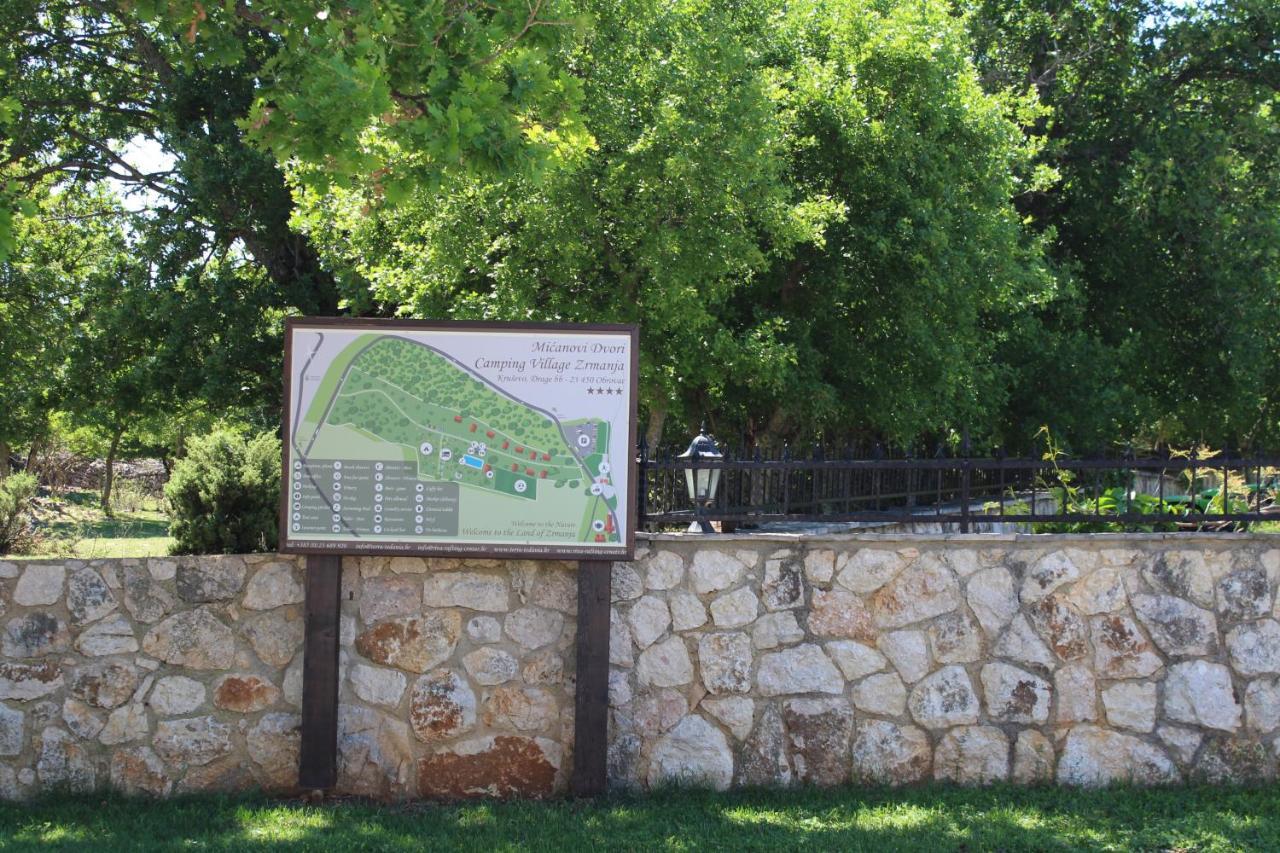 Micanovi Dvori Mobile Home Village Zrmanja Obrovac Ngoại thất bức ảnh